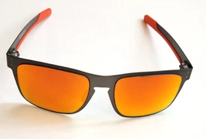 Oakley Sonnenbrille Holbrook Metal OO4123-2255 Matte Gunmetal Prizm Ruby Polarized - Bild 1 von 23