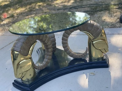 VTG MCM DREXEL HERITAGE RAM HEAD COFFEE TABLE Modern - Image 1 of 4