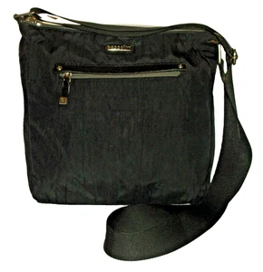 Baggallini Black Nylon Crossbody Handbag - Picture 1 of 7