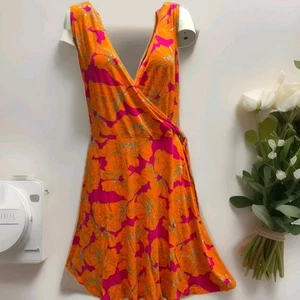 Aniston Kleid Strandkleid rosa orange gemustert 36 bis 46 (4 225) - Bild 1 von 9