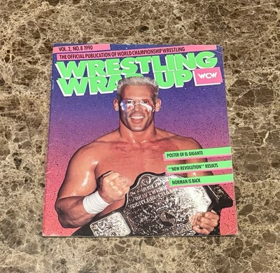 NWA WCW Wrestling Wrap Up Vol 2 # 8 1990 Programa WWE WWF JCP Flair Sting Program Foto 1 de 3