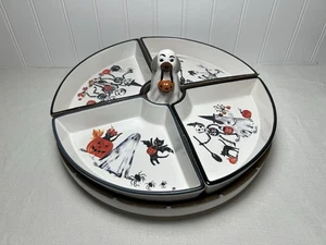 Pottery Barn Doug & Friends Stoneware Lazy Susan - Picture 1 of 7