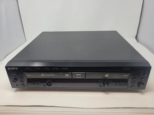 Sony RCD-W500C 5 Disc CD Player Recorder - getestet & funktioniert - ohne Fernbedienung *LESEN* - Bild 1 von 13