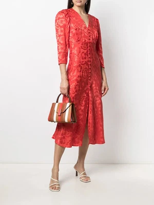 Sandro Paris Women's Dress Size 34 FR / XS Printed Buttons SFPRO01601 - Image 1 of 4