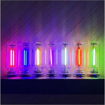 Retro Car Lamps Retro-Inspired Interior Mood Lamps Mini USB Night Light Bulb