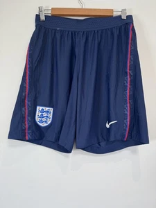 Nike England Home Pantaloncini Calcio Uomo Blu Medio Swoosh Vaporknit Vapor Match - Foto 1 di 9