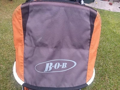 Cochecito individual Bob Revolution SE TELA TOLDO NARANJA GRIS REPUESTO 2010 Foto 1 de 4