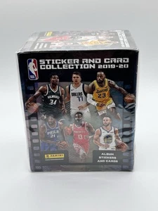 2019-20 PANINI NBA BASKETBALL STICKER AND CARD COLLECTION BOX FACTORY SEALED NEW - Picture 1 of 3