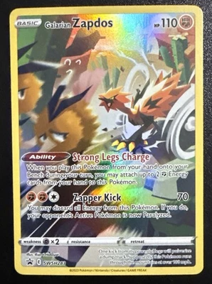 Galarian Zapdos SWSH283 SWSH: Sword & Shield Promo Cards Holo Near Mint - Image 1 of 4