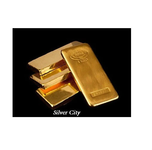  BARRA DE ORO FINO JOHNSON MATTHEY .9999 DE 1 KILO (32,15 ONZAS TROY) Foto 1 de 1