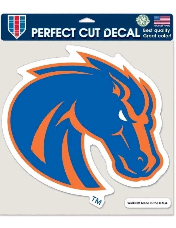 Boise State Broncos 8x8 Die Cut Decal NCAA College Vinyl Auto Window Team - Image 1 of 1