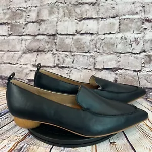 Journee Collection donna nero tinta unita slip on a punta tacco a sfera taglia 10 - Foto 1 di 9