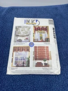 MCCALLS PATTERN 4329 WINDOW TREATMENTS SHADES VALANCES UNCUT VINTAGE 2003 FF - Picture 1 of 2