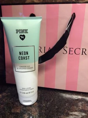 VICTORIA’S SECRET PINK Neon Coast Body Lotion-8 Oz.-New-Discontinued Scent - Image 1 of 4