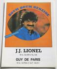 Partition vintage sheet music J.J. LIONEL : Boum Boum Benzine *80's Guy de Paris