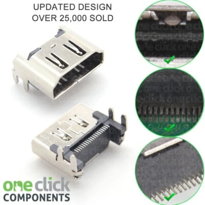 Sony PlayStation 4 PS4 HDMI Port Display Socket Jack Connector - Updated Design! - Image 1 of 4