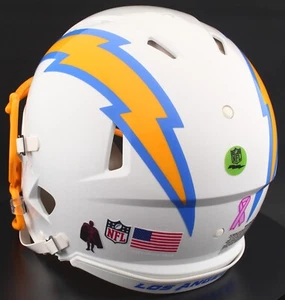LOS ANGELES CHARGERS NFL Riddell Speed Full Size REPLICA Football Helmet - Picture 1 of 6