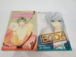 Absolute Boyfriend Shojo Beat Manga Vol. 1 + 9 INGLÉS (Paperback) por Yuu Watase - Imagen 1 de 5