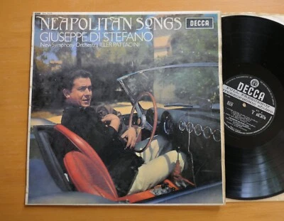 SXL 6176 ED1 Neapolitan Songs Giuseppe Di Stefano Decca 1st WBg **REDUCED** - Image 1 of 4