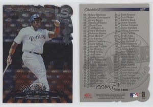 1998 Donruss Checklist Press Proof Silver /1500 Tony Gwynn #167 HOF