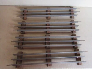 C8 Vintage Lionel USA Lot 4 Rails Droites Gauge Zéro 1:43 Réseau Train - Imagen 1 de 12