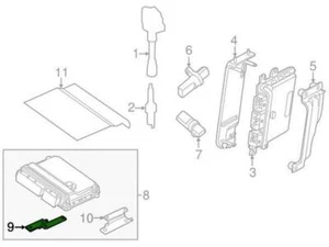 NEW GENUINE NISSAN 237A2-JA81A HYBRID CONTROL MODULE BRACKET RH ALTIMA 2007-2011 - Picture 1 of 4