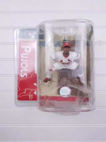 Albert Pujols St. Louis Cardinals McFarlane action figure NIP MLB Cards St NIB Cover