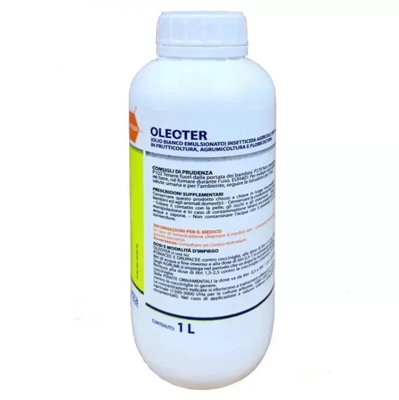 OLIO BIANCO MINERALE insetticida per piante e frutti cocciniglia anticocciniglia - Immagine 1 di 1