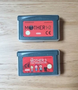 Mother 1+2 & 3 Bundle (Earthbound) Nintendo Game Boy Advance. New GBA Carts. - Picture 1 of 8