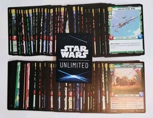 STAR WARS UNLIMITED TCG SHADOWS OF THE GALAXY COMPLETE COMMON SET 106 CARDS - Picture 1 of 4