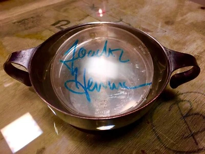 Fingerabdruck, signiert | Bayerischer Innenminister Joachim Herrmann - Bild 1 von 4