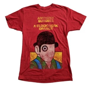 Camiseta Gráfica Anthony Burgess Naranja Mecánica Para Hombre Pequeña Roja Kubrick - Imagen 1 de 5