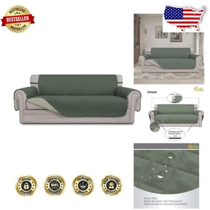 Microfiber Oversized Sofa Cover - Elegant and Machine Washable Furniture Shield - Picture 1 of 11