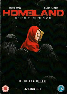 HOMELAND - The Complete Fourth Season - 4 Disc DVD Set (2015)  *FREE UK POSTAGE* - Image 1 of 2
