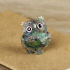 Natural crystal crushed stone drop glue owl decoration desktop gift HOT