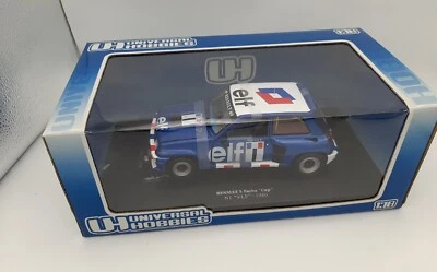 RENAULT 5 turbo cup n°1 Elf Ragnotti 1980 Scala  1/18 Universal Hobby - Immagine 1 di 4