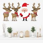 Babbo Natale e Natale delle renne Adesivo Murale WS-50605