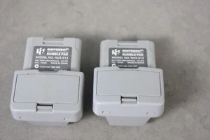 2 x Nintendo 64 N64 Rumble Pak x 2 Pack Adapter Attachment NUS-013 - Picture 1 of 6