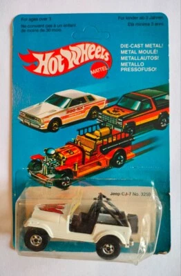Hot Wheels Jeep Cj-7 n. 3259 - ancora in scatola ORIGINALE  - Immagine 1 di 4