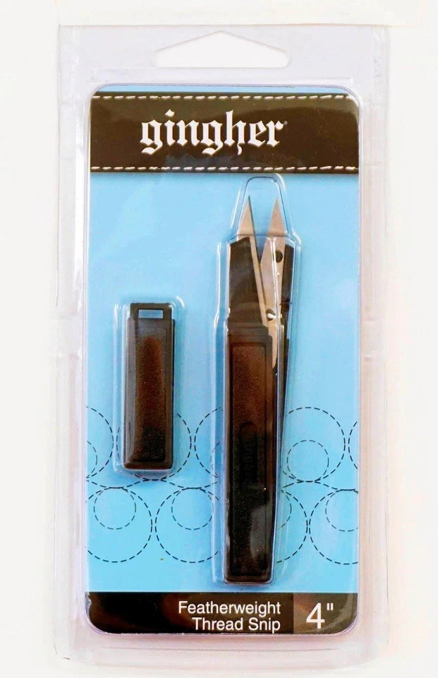 Gingher THREAD SNIP Scissors in Case for Needlepoint, X-stitch, Embroidery - Image 1 of 1