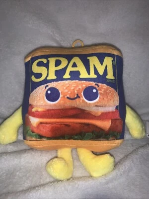 Fiesta Hormel Foods SPAM Can Boy Version 5.5” Plush Stuffed Toy NEW Funny Gift - Image 1 of 4