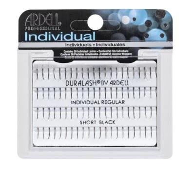 8 Packs Ardell Eyelash Singles DuraLash Regular Individuals Short Black #65061 - Image 1 of 2