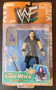 JAKKS PACIFIC WWF 1998 enterrador de alambre vivo con figura de lápida de 6" - nuevo en tarjeta - Imagen 1 de 4