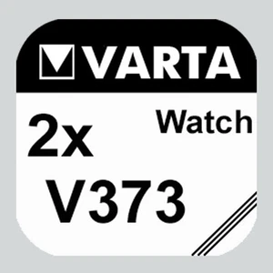 2x V373 Uhren-Batterie Knopfzelle SR68 SR916 VARTA Neu Silberoxid - Bild 1 von 2