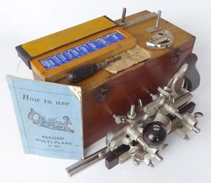 Boxed Record Multi Plane 405 Complete with Full Box of Cutters - Picture 1 of 15