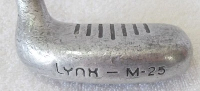 LYNX M-25 PUTTER - 34.5" - STEEL SHAFT - PRO ONLY GRIP - VINTAGE - Image 1 of 4