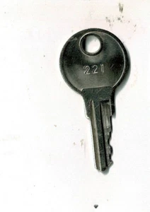 Alarm Enclosure Key 221, fits some Bosch, C & K, Ademco & others FREEPOST - Picture 1 of 1