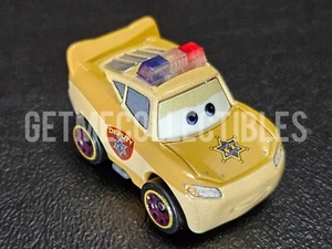 DISNEY PIXAR CARS MINI RACERS DEPUTY LIGHTNING MCQUEEN 2023 #15 FREE SHIP $15+ - Picture 1 of 3