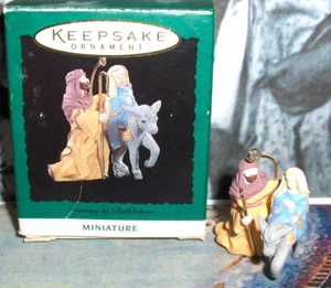 JOURNEY TO BETHLEHEM`1994-MINIATURA-HACIENDO ALLÍ CAMINO, ADORNO SELLO-EN VENTA - Imagen 1 de 7