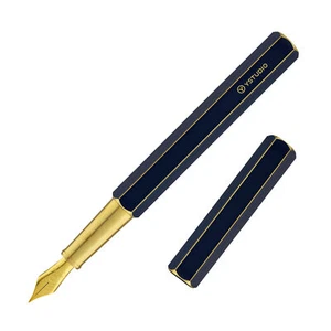 ystudio Classic Fountain Pen in Blue - Fine Point - NEW in original Box - Picture 1 of 1